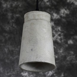 Severské minimalistické retro závesné svietidlo Cement Vintage lampa