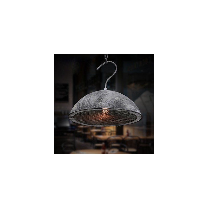 Tienidlo na lampu Čierny kovaný luster Priemyselný sklad Kaviareň Tienidlo na veko