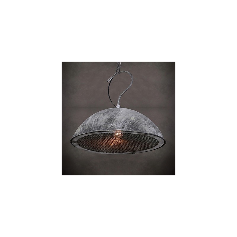 Tienidlo na lampu Čierny kovaný luster Priemyselný sklad Kaviareň Tienidlo na veko