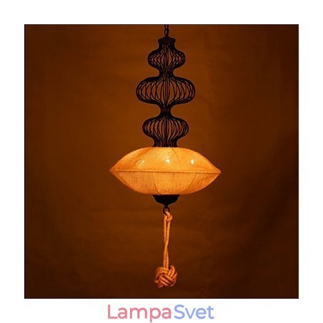 Severské retro priemyselné konopné kreatívne lampy do klietky Severské retro priemyselné konopné kreatívne lampy do klietky