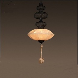 Severské retro priemyselné konopné kreatívne lampy do klietky