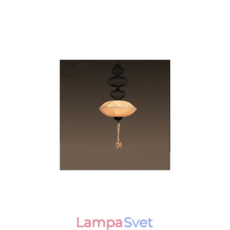 Severské retro priemyselné konopné kreatívne lampy do klietky