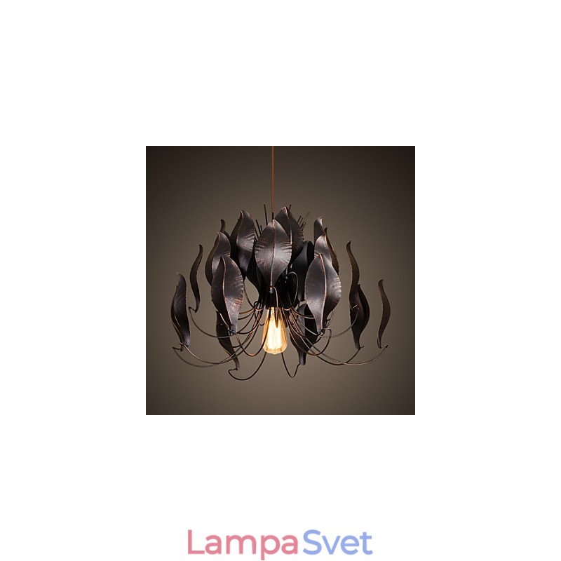 Retro klasické kovové stropné svietidlá Jednoduché závesné svietidlá Závesná kaviarenská lampa