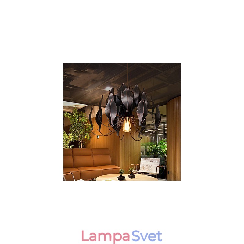 Retro klasické kovové stropné svietidlá Jednoduché závesné svietidlá Závesná kaviarenská lampa