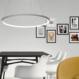 Stmievateľné závesné svietidlo s priemerom 80 cm, moderný dizajn
