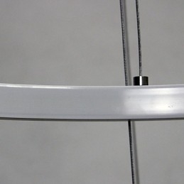 Stmievateľné závesné svietidlo s priemerom 80 cm, moderný dizajn