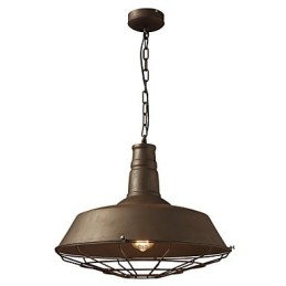 Retro závesná lampa 1 Light Old Metal Materila Shade Shop