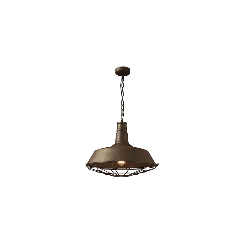 Retro závesná lampa 1 Light Old Metal Materila Shade Shop