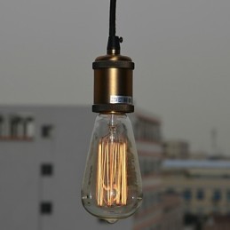 Tradičné klasické klasické vintage mini štýlové galvanicky pokovované závesné svietidlo