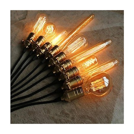 Americká retro minimalistická jednoduchá medená lusterová lampa Americká retro minimalistická jednoduchá medená lusterová lampa