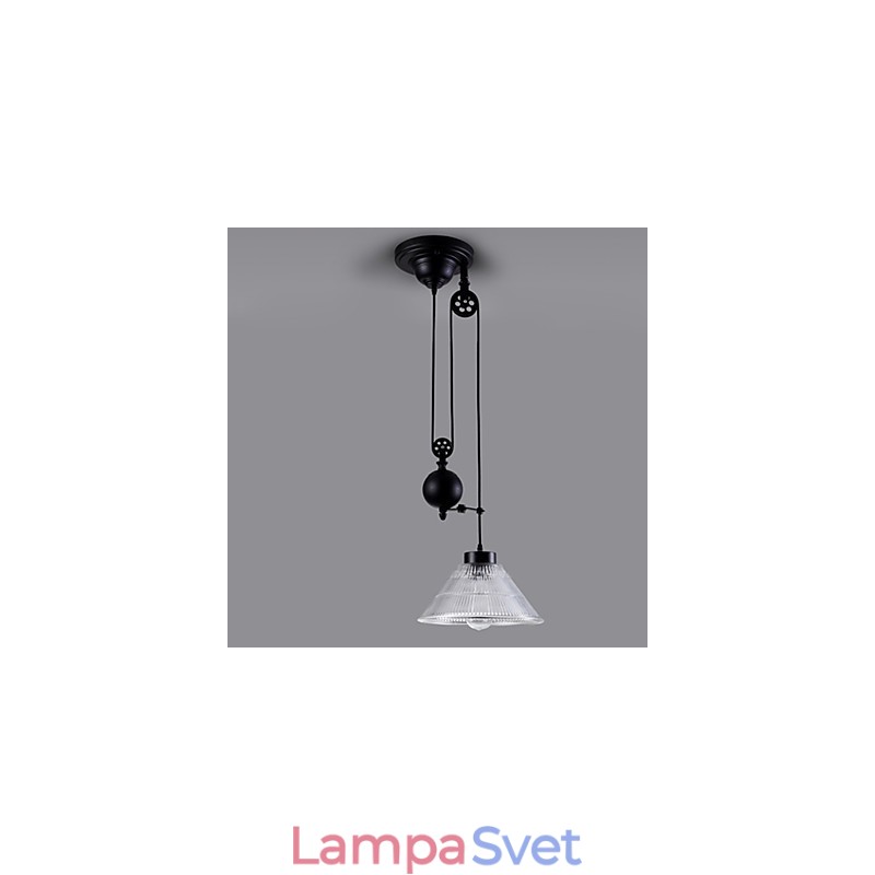 Vintage Pendant Light 1 Light Island Light Foyer prívesky Metal + Galss