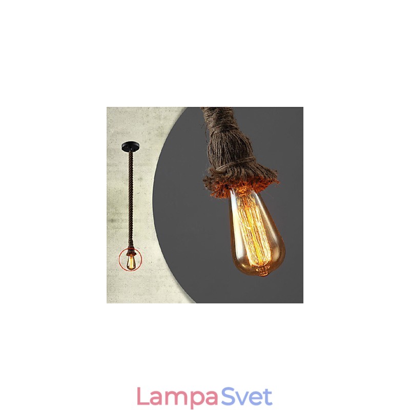 1 Ľahké DIY umelecké konopné lano Ľahké kreatívne konopné lano Droplight