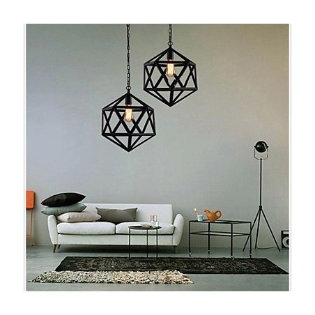 Retro industriálne svietidlo droplight šesťsten umelecká originalita tepané železo Pendant Light Retro industriálne svietidlo droplight šesťsten umelecká originalita tepané železo Pendant Light