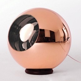 Creative Simple Glass Nordic Retro galvanické guľové závesné svietidlo