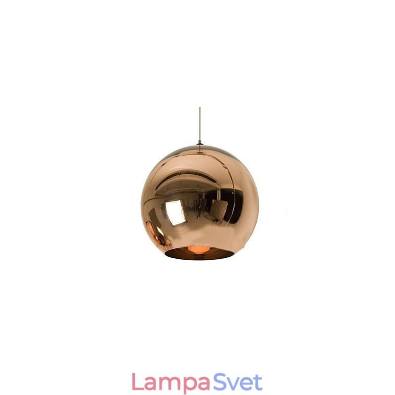 Creative Simple Glass Nordic Retro galvanické guľové závesné svietidlo