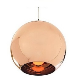 Creative Simple Glass Nordic Retro galvanické guľové závesné svietidlo