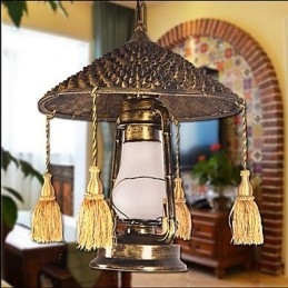 Veranda svieti Retro stolná lampa