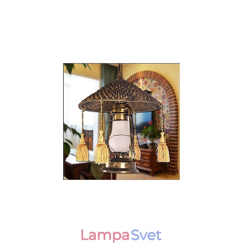 Veranda svieti Retro stolná lampa