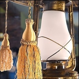 Veranda svieti Retro stolná lampa