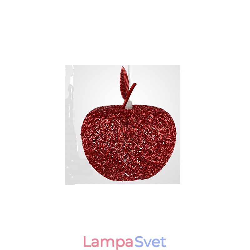 Tkaný hliníkový luster so siedmimi hlavovými lampami Apple