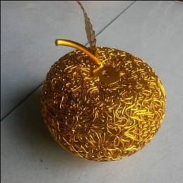 Tkaný hliníkový luster so siedmimi hlavovými lampami Apple