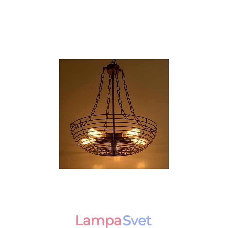 Retro klasické kovové stropné svietidlá Jednoduché závesné svietidlá Závesná kaviarenská lampa