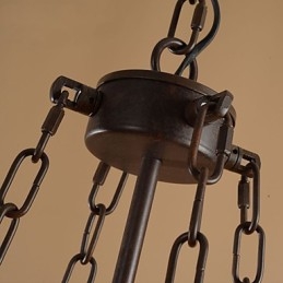 Retro klasické kovové stropné svietidlá Jednoduché závesné svietidlá Závesná kaviarenská lampa