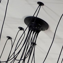 Vintage Edison viacnásobné nastaviteľné stropné svietidlo pre domácich majstrov Svetlo Závesné osvetlenie Luster Moderné elegantné priemyselné stolovanie