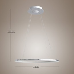 Závesné svetlo Moderný dizajn Living Ring