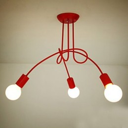 Moderný súčasný maliarsky kovový luster