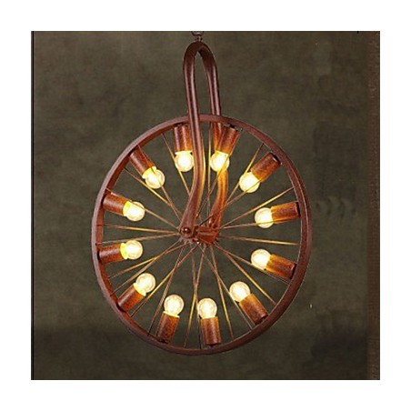 Retro prívesok na kolieska na starú priemyselnú závesnú lampu A Retro prívesok na kolieska na starú priemyselnú závesnú lampu A