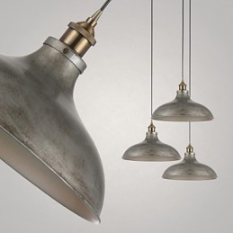 1 Svetlá Závesné lampy Starožitné Vintage štýl Priemyselný štýl Železné kovyDrop Light