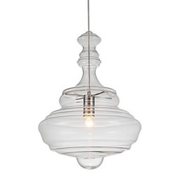 Umelecká závesná lampa 1 Svetlá Moderná Jednoduchosť Bezfarebné číre sklo
