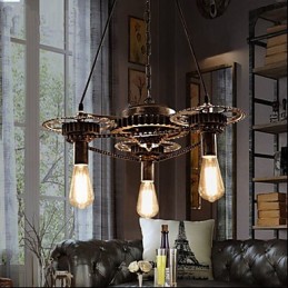 VintageLron Luster Industrial Wind Gear Luster