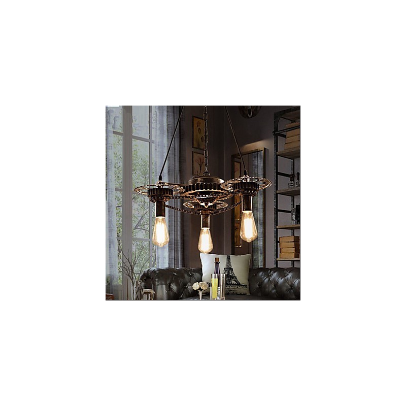 VintageLron Luster Industrial Wind Gear Luster