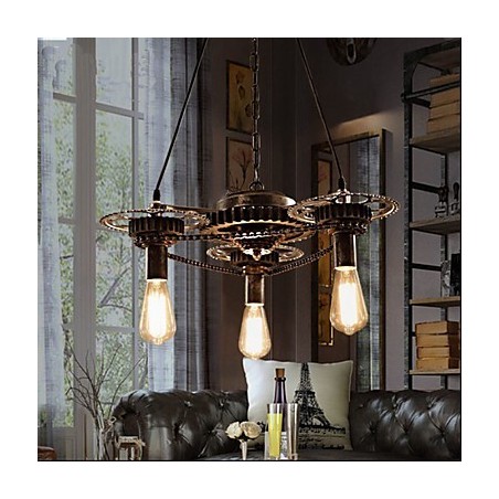 VintageLron Luster Industrial Wind Gear Luster VintageLron Luster Industrial Wind Gear Luster
