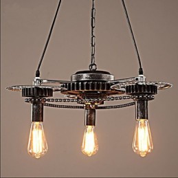 VintageLron Luster Industrial Wind Gear Luster