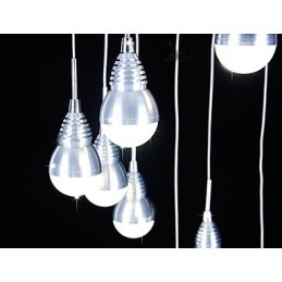 Lampy a lucerny Schodisková 9 hlavová stropná lampa