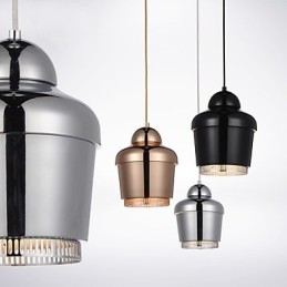 Závesná lampa 1 Svetlá Moderná Jednoduchosť Zlatá Chrómová Čierna Biela Kovový luster z uhlíkovej ocele
