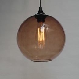 Moderná súčasná tradičná klasická rustikálna lóža Drum Island Bowl Vintage lampáš Country Globe Glass