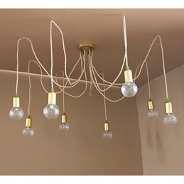 Tradičný klasický rustikálny domček Vintage Retro Lucerna Bubon Country Globe Mini štýl maľba sklenené závesné svetlo