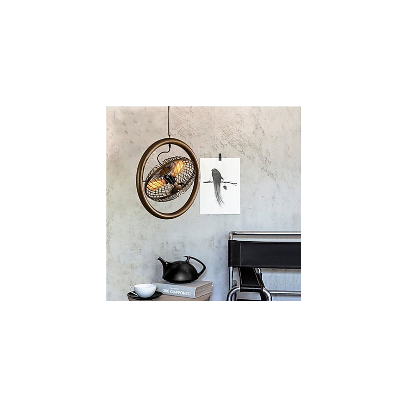 Závesné svietidlo Retro Industrial Wind lamp v americkom štýle