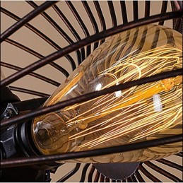 Závesné svietidlo Retro Industrial Wind lamp v americkom štýle