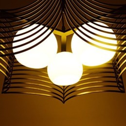 Retro klasické kovové stropné svietidlá Jednoduché závesné svietidlá Závesná kaviarenská lampa