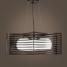 Retro klasické kovové stropné svietidlá Jednoduché závesné svietidlá Závesná kaviarenská lampa