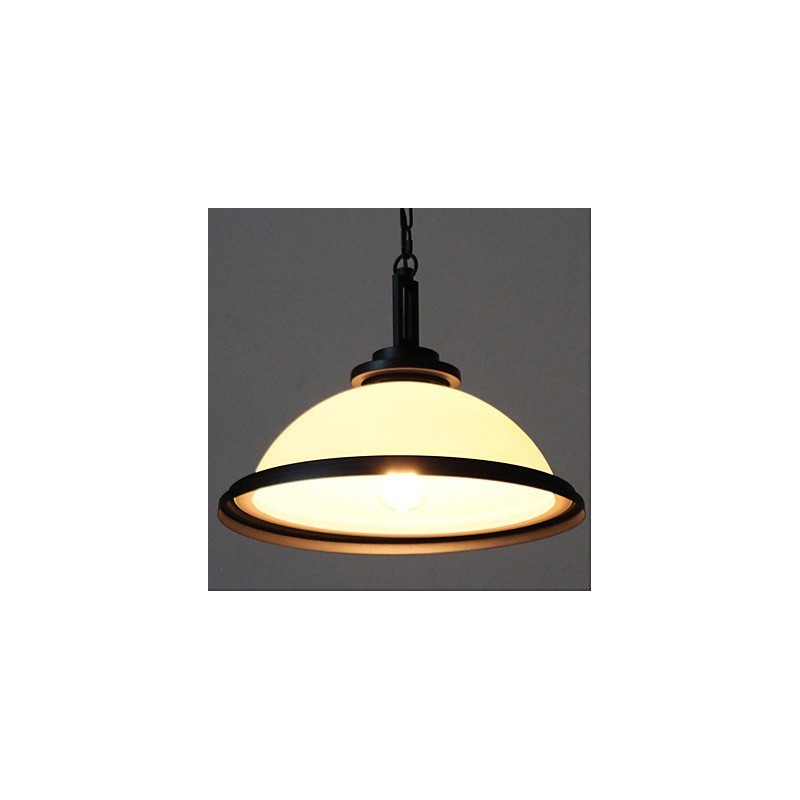 Závesné svetlá Rustic Lodge Metal Painting Black