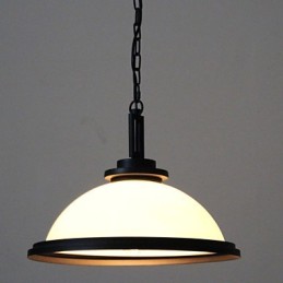 Závesné svetlá Rustic Lodge Metal Painting Black