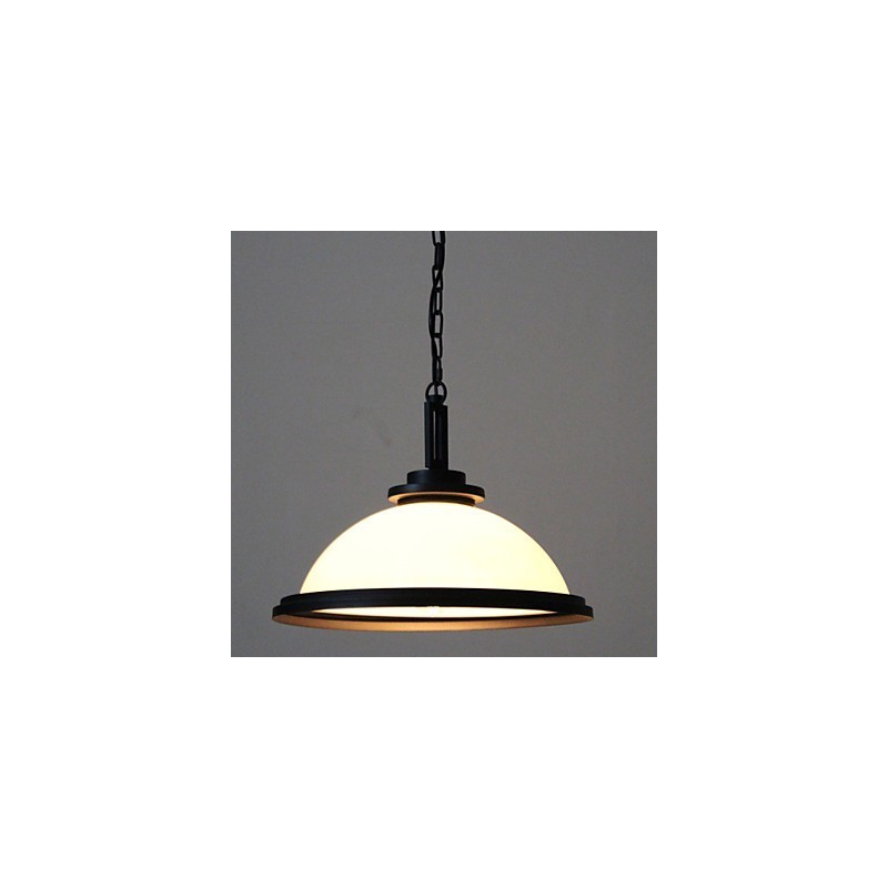 Závesné svetlá Rustic Lodge Metal Painting Black