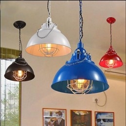 Lampa Metal Iron Single Head Pot Luster
