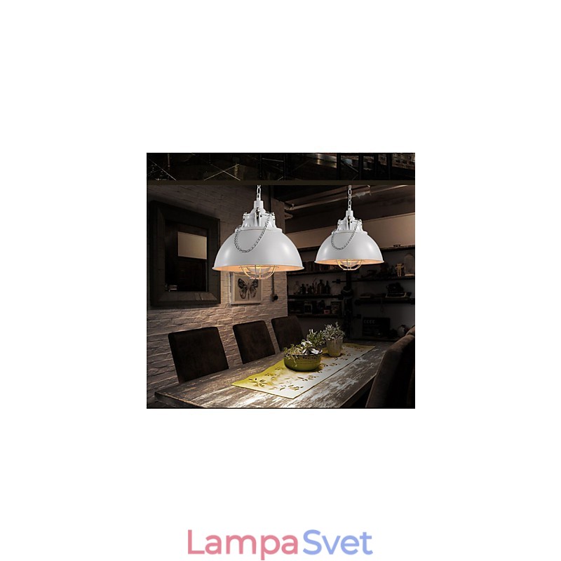 Lampa Metal Iron Single Head Pot Luster